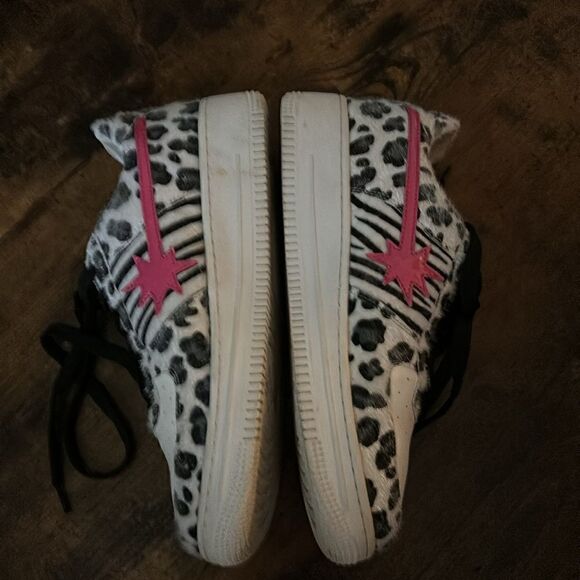 Rare -Starwalk - Starwalk Animal/Pink Star Snickers Size 6 - Picture 7 of 12